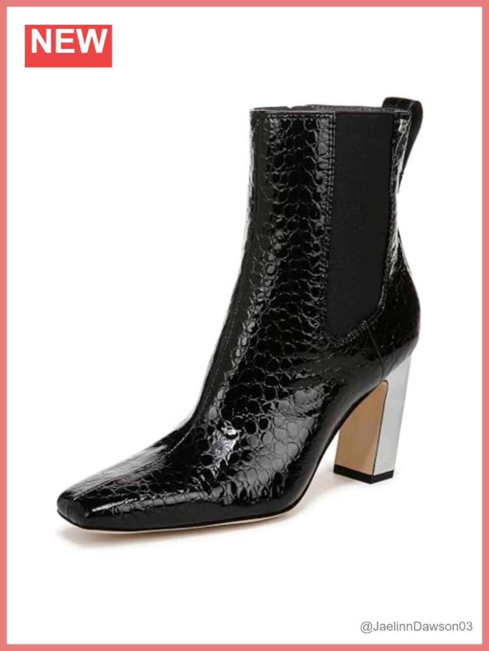 Franco Sarto Flexa Bliss Women's Ankle Bootie Square Toe Block Heel